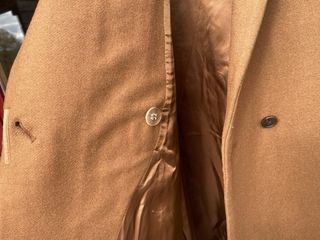 Abrigo de lana COS Talla 42 color camel