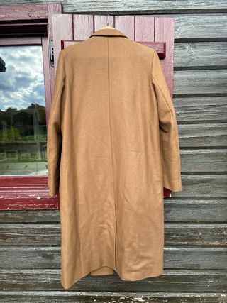 Abrigo de lana COS Talla 42 color camel