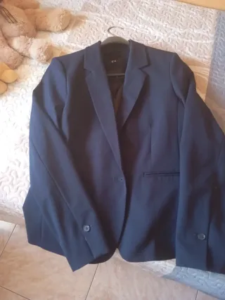 Chaqueta elegante C&A azul mujer