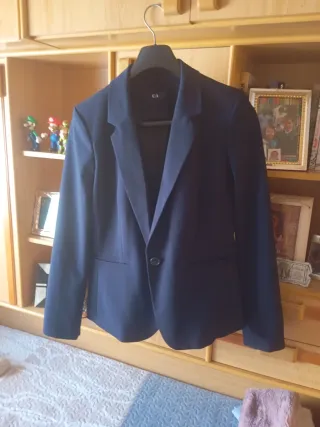 Chaqueta elegante C&A azul mujer
