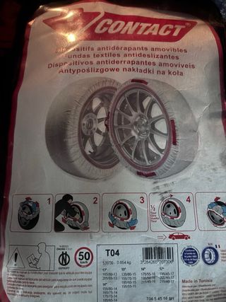 Cadenas de nieve textiles CONTACT T04