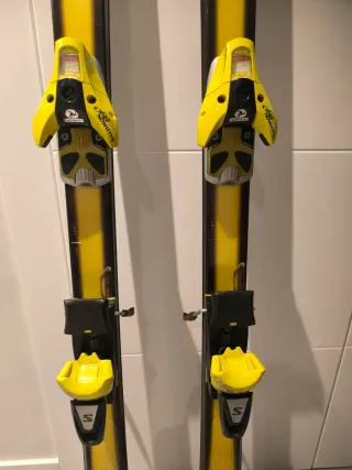 Esquís Salomon 7 Amarillo