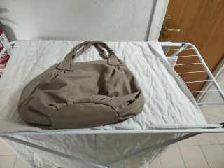 Bolso Miu Miu Beige Piel Trenzada