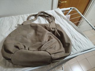 Bolso Miu Miu Beige Piel Trenzada