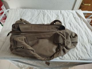 Bolso Miu Miu Beige Piel Trenzada