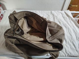 Bolso Miu Miu Beige Piel Trenzada