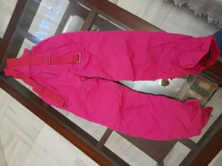 Conjunto Nieve Niña Rosa y Blanco talla 8