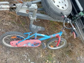 Bicicleta infantil Btwin azul