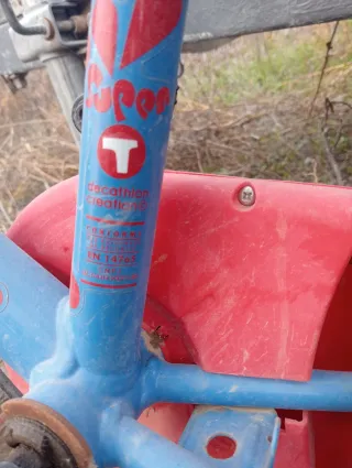 Bicicleta infantil Btwin azul