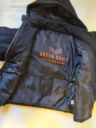 Anorak Negro Green Coast