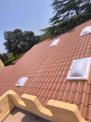 Paneles Sándwich Policarbonato Lucernarios