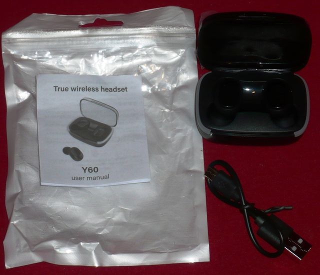 Auriculares Bluetooth 5.1 TWS Y60