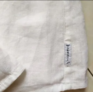 Camicia, Armani Jeans, Lino Donna Tg M,