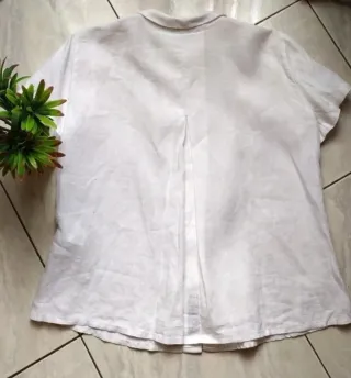 Camicia, Armani Jeans, Lino Donna Tg M,