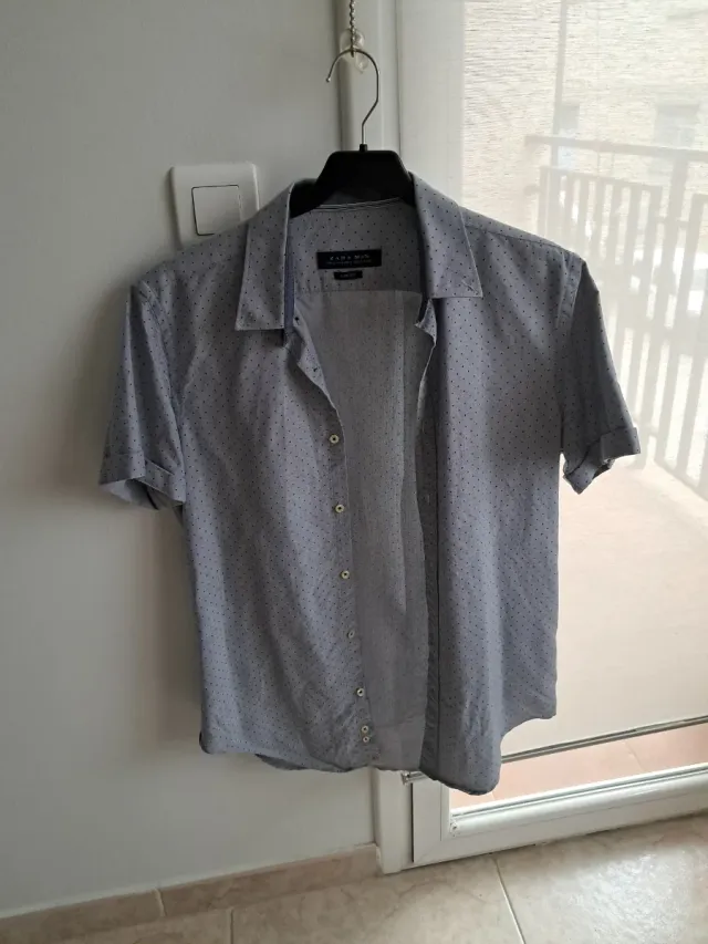 Camisa Zara Hombre Manga Corta