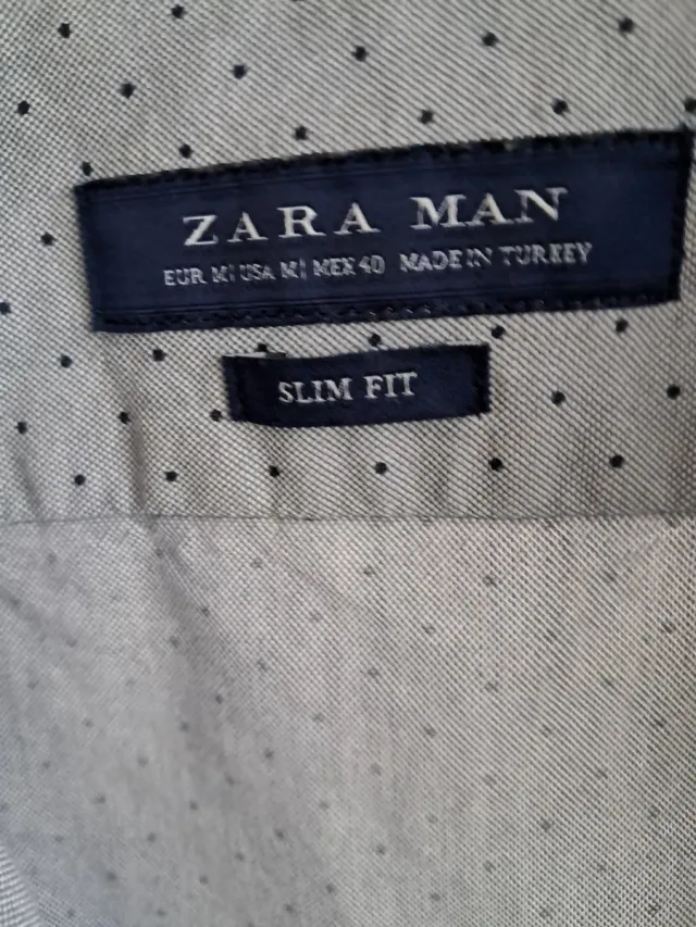 Camisa Zara Hombre Manga Corta