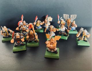 Ejército Enanos Warhammer Regulares