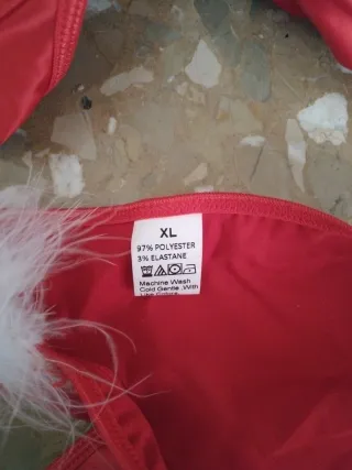 Conjunto Lencería Navidad Talla Única