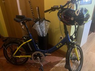 Bicicleta Eléctrica KAS Tucano Azul
