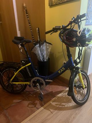 Bicicleta Eléctrica KAS Tucano Azul