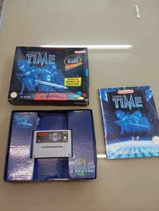 JUEGO SNES ILLUSION OF TIME CAJA GRANDE