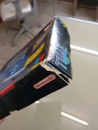 JUEGO SNES ILLUSION OF TIME CAJA GRANDE