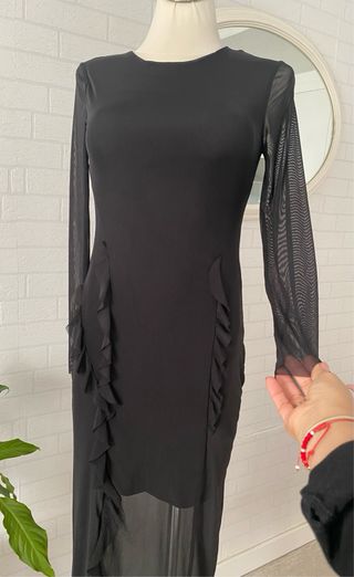 Vestido Lefties Negro Talla S