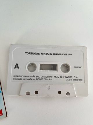 Tortugas Ninja Amstrad Konami