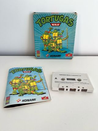 Tortugas Ninja Amstrad Konami