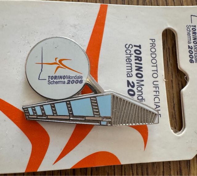 Pin Mundiales Esgrima Torino 2006