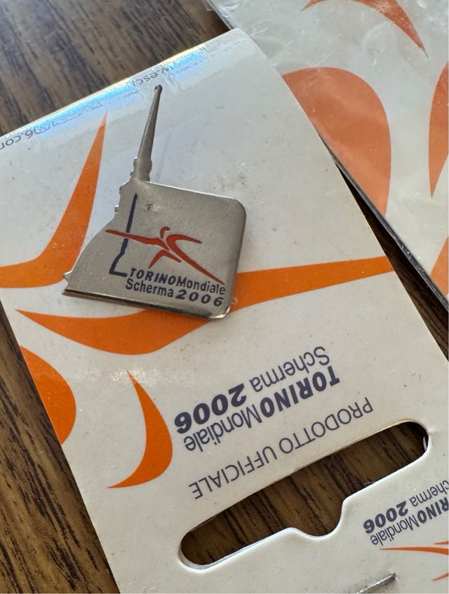 Pin Mundiales Esgrima Torino 2006