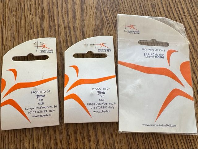 Pin Mundiales Esgrima Torino 2006