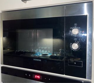 Microondas Siemens Negro Empotrable 25L