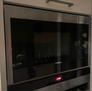 Microondas Siemens Negro Empotrable 25L