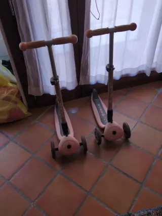 Pack 2 Patinetes Globber Rosas