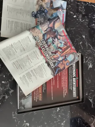 D&D Caja de Inicio: La Isla de las Tempestades.
