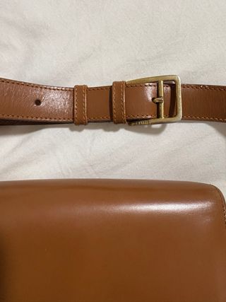 Bolso Celine Marrón y Dorado