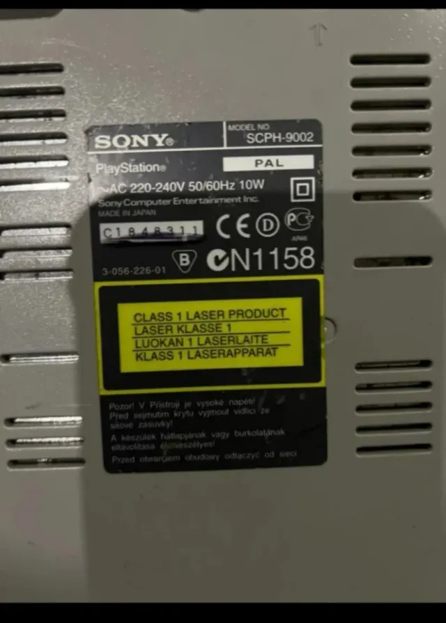 Consola PlayStation 1 con maletín