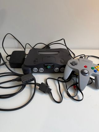 consola nintendo 64 con transfer pack