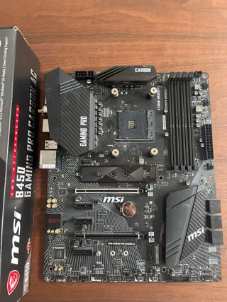 Placa Base MSI B450 Gaming Pro Carbon AC