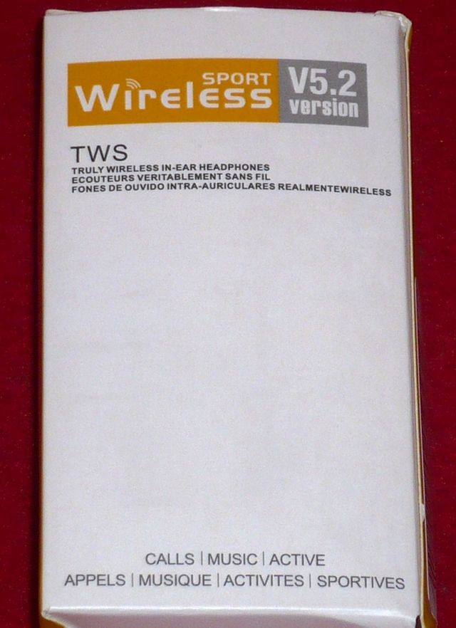 Auriculares Bluetooth TWS V5.2 Sport Negros