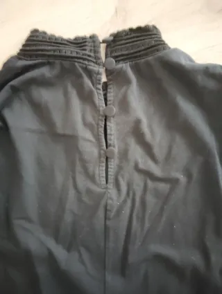 Blusa Massimo Dutti Negra Talla L