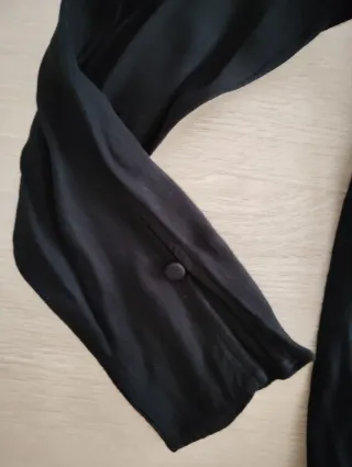 Blusa Massimo Dutti Negra Talla L