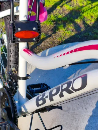 Bicicleta Montaña B-pro con Silla y Cesta