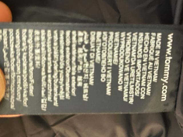 Cazadora Tommy Hilfiger acolchada T.50 de plumas