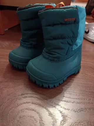 Botas de niño Wedze color azul verdoso