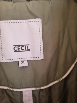 Giubbotto lungo donna verde