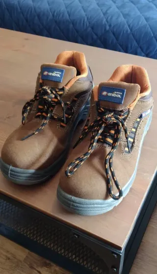 Zapatos de seguridad Anibal Marrón