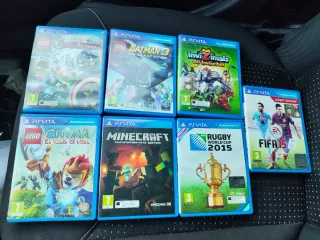 Lote 7 Giochi PS Vita: LEGO, FIFA, Minecraft