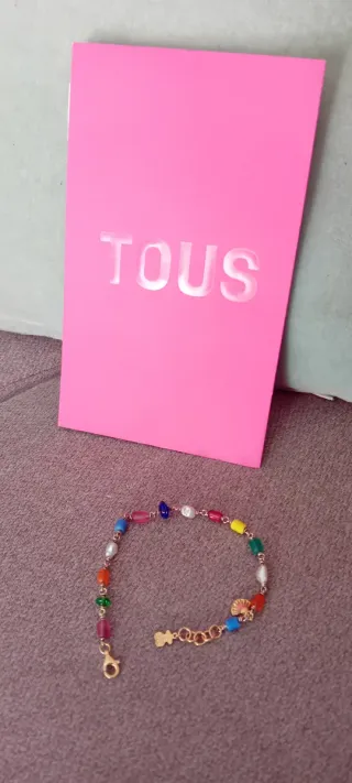 Pulsera Tous Multicolor Perlas y glass.